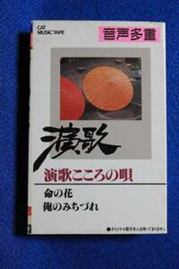 カセットテープ音声多重カラオケ 演歌こころの唄★全10曲●動作良好●0545ｋ