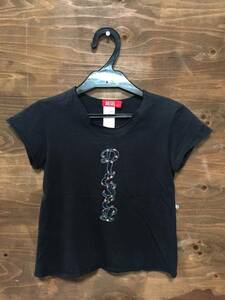 [DIESEL] lady's short sleeves / T-shirt / black size :S postage :140