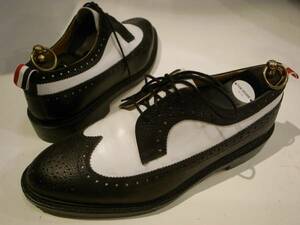 半額( 28 - 29 cm ) Thome Browne ドレス シューズ 10 トム ブラウン 革靴 ウィングチップ タキシード パンツ コンビ 初期 革靴 トリコ 11
