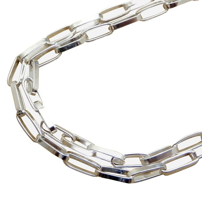 Collar grueso hecho a mano para hombre., plata 925, cadena hopi, 60cm, 4, 5 mm, collar de plata para hombres, Cadena de collar hopi, hp660, Accesorios para hombre, collar, Plata