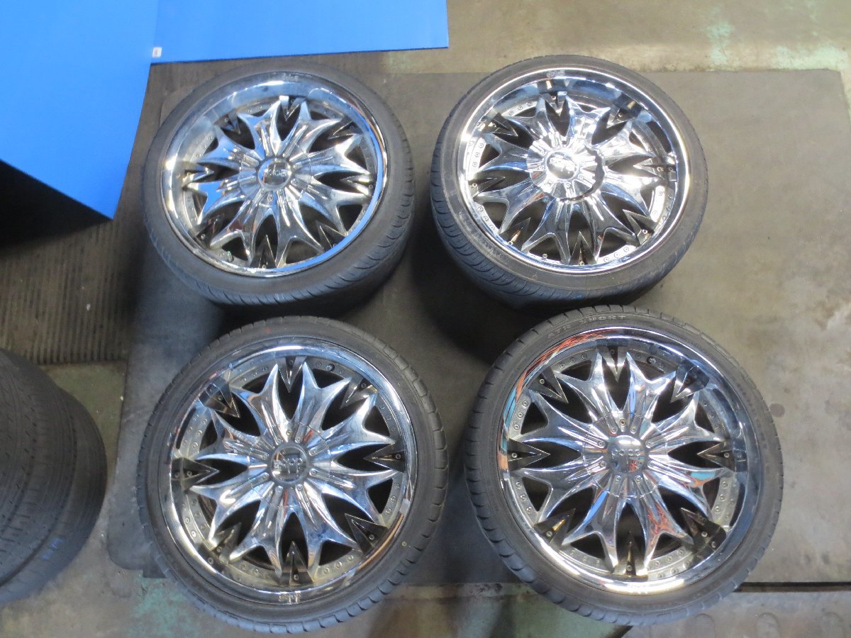leyseen 20インチホイール 245/40ZR20 95W タイヤセット-
