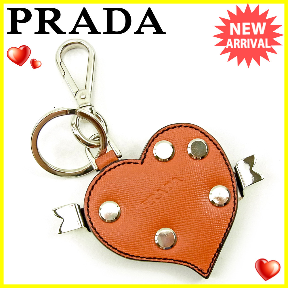再々値下げ】Prada ハートバッグチェーム-