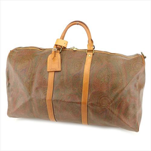 Popular Sale Etro Boston Bag Paisley [Used] I552, fashion, Fashion Accessories, others
