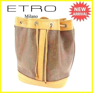 In translation Sale Etro Shoulder Bag Paisley [Used] T10887, Huh, Etro, Bag, bag