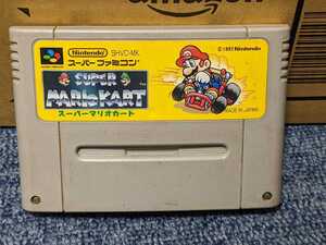 任天堂 スーパーマリオカート ジャンク品扱い SFC マリカー スーパーファミコンソフト
