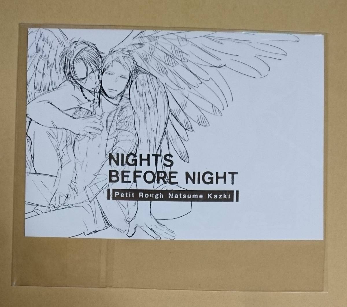 ナツメカズキ 缶バッジ NIGHTS BEFORE NIGHT キーホルダー