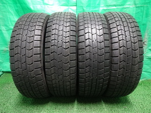 185/70R14●ダンロップ DUNLOP DSX-2 中古冬タイヤ4本●ノ24