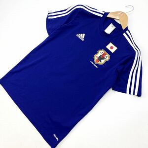 アディダス ☆ adidas サッカー 日本代表 10番 応援用 ユニフォーム Tシャツ JAPAN BLUE ブルー S フットサル 練習着にも◎■AA143