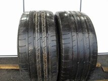 【C833】ContiSportContact 3▼255/35R19▼2本売切り▼C_画像1