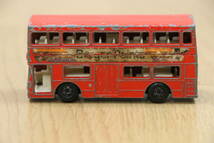 1円出品　ミニカー　MATCHBOX（マッチボックス）No.17　THE LONDONER　イギリス製　1972　2階建てバス　中古品_画像1