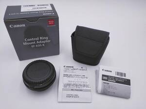 Canon コントロールリングマウントアダプター EF-EOS R EOSR対応 ブラック φ74.4×24mm CR-EF-EOSR