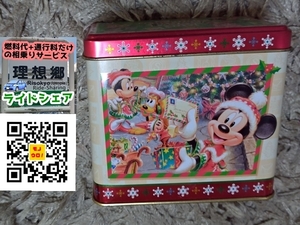 東京ディズニーランド TDL お菓子缶 クリスマス・ファンタジー 2011 Chrismas Fantasy【1円スタート】