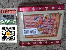 東京ディズニーランド TDL お菓子缶 クリスマス・ファンタジー 2011 Chrismas Fantasy【1円スタート】_画像2