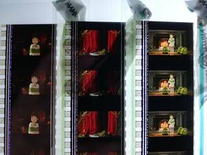 ジブリ：千と千尋の神隠し 5a：フィルムブックマーカー：ジブリ美術館：送料無料：Ghibli:Spirited Away:film:神隠し：フィルム：しおり