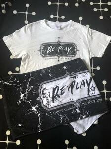 三浦大知 「(RE)PLAY」 2016 ツアーグッズ リプレイ Tシャツ＆タオル　セット