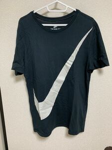 NIKE 半袖Tシャツ BIG SWOOSH M　スウォッシュ　黒　ブラック ナイキ Tee