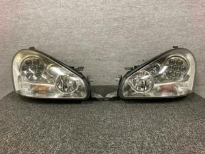 シーマ TA-GF50 純正 ヘッドライト 左右セット HID GNF50 HF50 ランプ レンズ キセノン バルカン