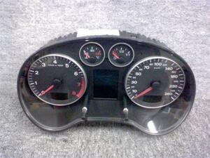  Audi A3 ABA-8PBZB original speed meter 62,682km BZB 6AT 8P0920931FX operation verification settled 