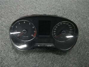 VW フォルクスワーゲン ポロ DBA-6RCBZ 純正 スピードメーター 動作確認済