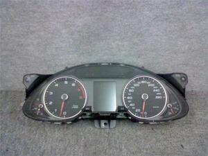 Audi A4 DBA-8KCDNF original speed meter 11,648km CDN 7AT 8K0920931P operation verification settled 