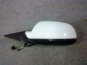  Audi A4 DBA-8KCDNF original door mirror left LS9R 8K2857409AH operation verification settled 