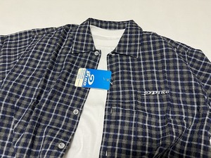 ■Ｍ男　新品　タグ付き　格子柄半袖シャツ　／　ＰＩＫＯ　ピコ　黒・紺・白　１８７４