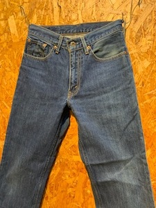 メンズ パンツ Levi's 502 リーバイス デニム ジーンズ 加工 インディゴ ストレート 小さい サイズ FD758TC/ W29 全国一律送料520円