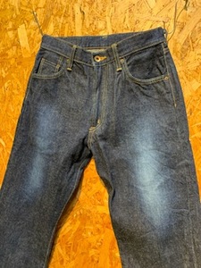 メンズ パンツ EDWIN エドウィン デニム ジーンズ セルビッジ 濃紺 インディゴ 小さい サイズ FD819 / W29 全国一律送料520円
