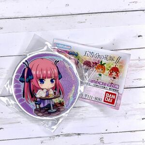 ☆ 五等分の花嫁∬ ガシャポンくじ あそーと BANDAI C賞 缶バッジ 二乃 中野二乃 ☆