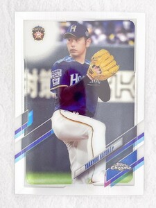 ☆ Topps Chrome NPB 2021 Бейсбольная карта 146 Hokkaido Nippon -Ham Fighters Takayuki Kato ☆