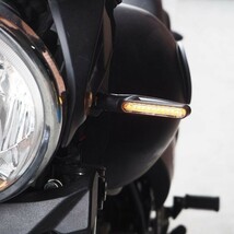 即納 バイク用 シーケンシャルウインカー 汎用 LED 流れるウインカー 4個 グロム エイプ モンキー ゴリラ GSX-S125 YZF-R125 Z125 KSR110 d_画像5