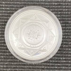 K05021 2020 1 OZ TOKELAU VIVAT HUMANITAS .999 SILVER Coin 銀貨