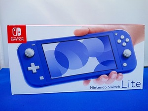 1円～【未使用】Nintendo Switch Lite本体 [ブルー]③（8289）