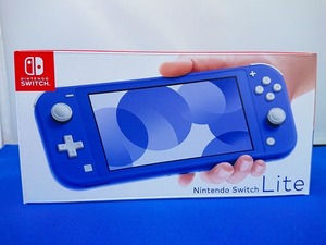 1円～【未使用】Nintendo Switch Lite本体 [ブルー]②（8288）