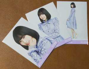 乃木坂46 北川悠理 7thBDライブ衣装1 Web限定 生写真 3種 2019.May コンプ