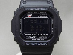 1円〜! CASIO/カシオ G-SHOCK マルチバンド6/電波ソーラー デジタル腕時計 GW-M5610 【W5266y】