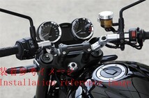 Z900RS Z900RS CAFE セパレートハンドル CNC Φ28ｍｍ 角度調整可能 黒_画像6