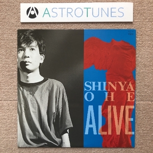 レア盤 大江慎也 Shinya Ohe 1987年 LPレコード アライブ ALIVE 国内盤 Japanese punk ルースターズ Roosters