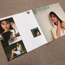 美盤 美ジャケ 美品 小森みちこ Michiko Komori 1983年 LPレコード リメンバー Remember 国内盤 帯付J-Pop トライアングル_画像6