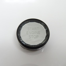 BMW 黒×クリスタル エンジンスターター プッシュボタン カバー X1 E84 18i/20i/20i Ｍスポーツ 3Dデザイン アルピナ ハーマン_画像1
