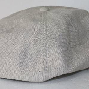 定価12000 新品 本物 BACKLASH バックラッシュ リネン ベレー 帽子 856-02 59 3 5509の画像1
