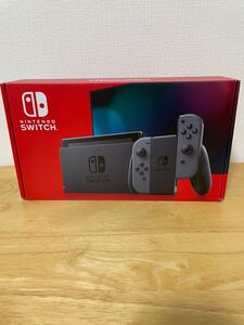 Switch グレー 美品 箱にダメージあり。 写真 2枚目参考。 Nintendo Switch本体 任天堂スイッチ