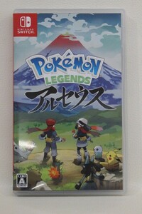 037 e1639 Nintendo Switch ソフト Pokemon LEGENDS アルセウス 動作確認済み 中古品 ①