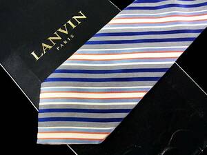 *:.*:【新品N】4515 ランバン【LANVIN】【ストライプ】ネクタイ