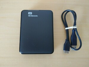 WDBU6Y0030BBK-0A ポータブルHDD 3TB Western Digital
