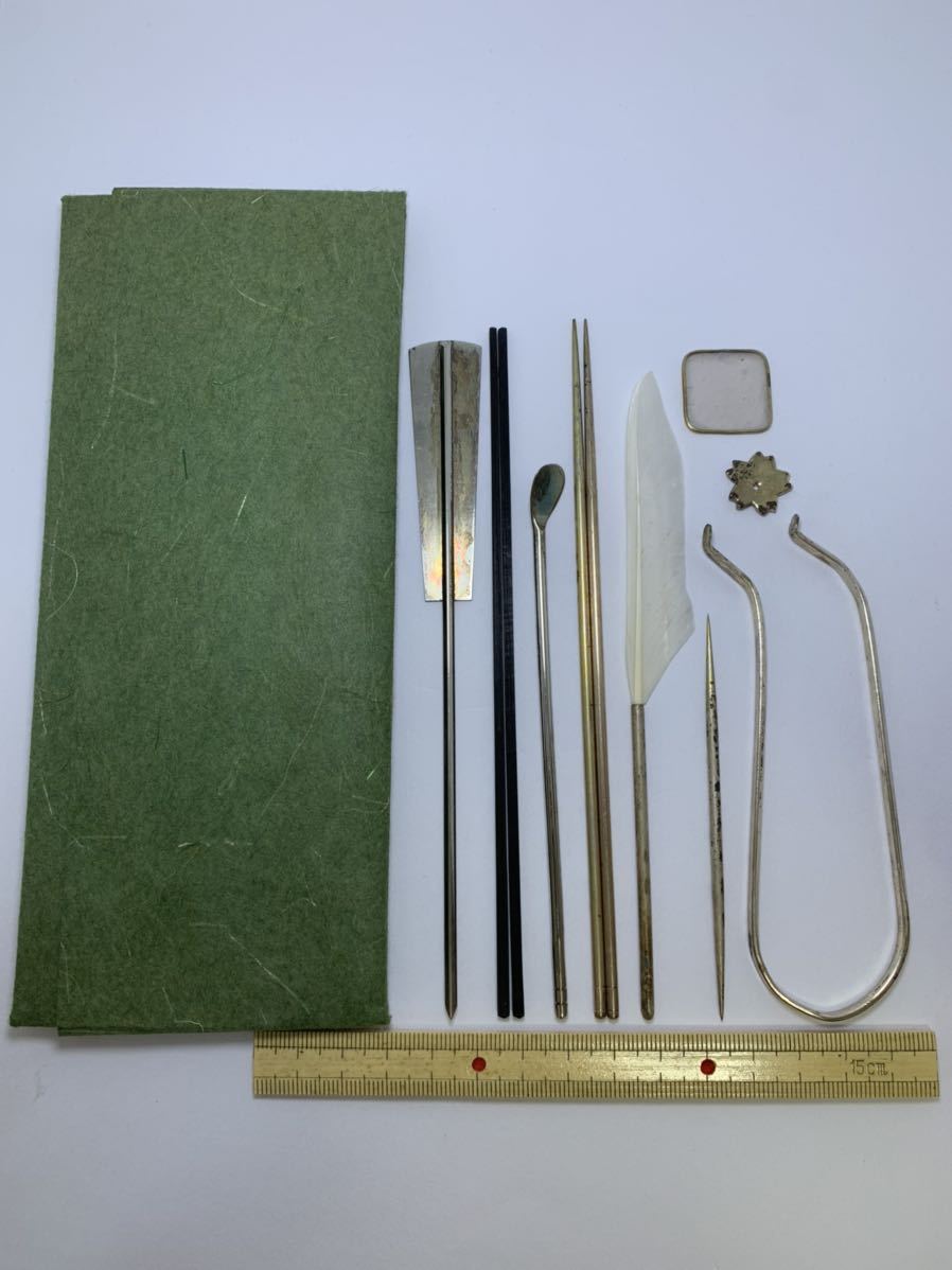 ヤフオク! -「香道具 銀葉」の落札相場・落札価格