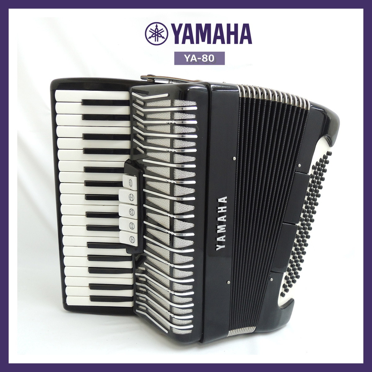 ※けい様専用　アコーディオン　YAMAHA YA-80 鍵盤楽器 楽器/器材 おもちゃ・ホビー・グッズ 新版