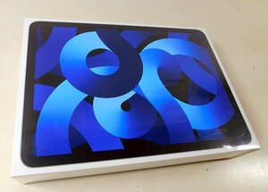  h◇1円 未開封 Apple iPad Air 10.9インチ 256GB Wi-Fi ブルー 2022年モデル 第5世代 MM9N3J/A A2588 質屋リサイクルマート宇部