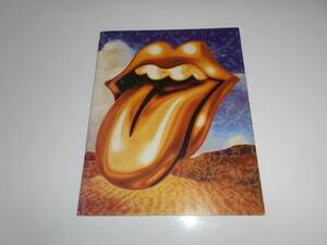 パンフレット プログラム チケット半券貼り　ローリング・ストーンズ　THE ROLLING STONES 1998　キース・リチャーズ　 program book