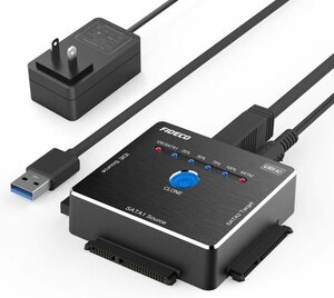 FIDECO SATA/IDE 変換アダプタ オフラインクローン HDDコンバーター USB3.0ハードドライブ 最大16TB 2